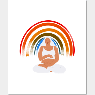 Rainbow mama Posters and Art